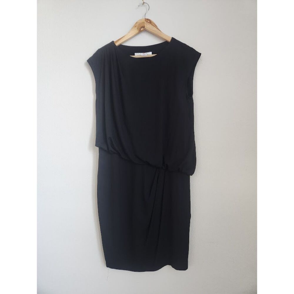 Trina Turk Draped Waist Sheath Dress | Size M